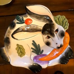 Fitz & Floyd Floppy Rabbit Candy Dish
